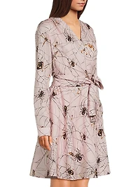 Joi Spider Print Minidress