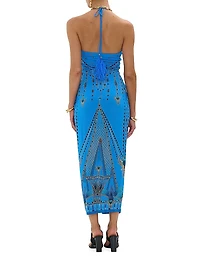 Archival Gathered Jersey Dress