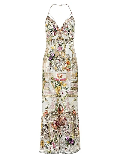 Egyptian Chain & Silk Slipdress