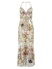 Egyptian Chain & Silk Slipdress