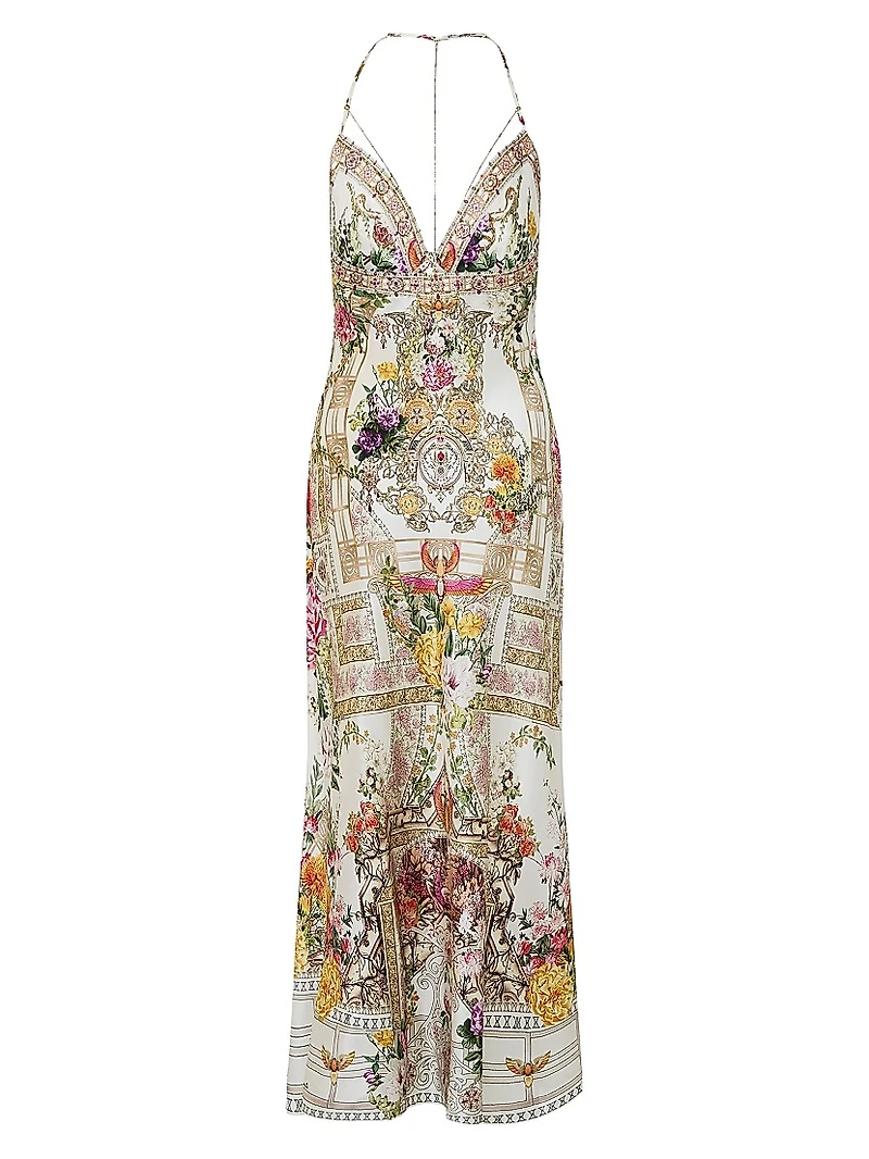 Egyptian Chain & Silk Slipdress