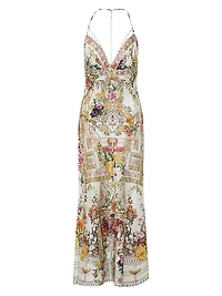 Egyptian Chain & Silk Slipdress