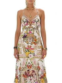 Egyptian Chain & Silk Slipdress