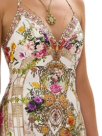 Egyptian Chain & Silk Slipdress