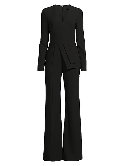 Sinclair Skirted V-Neck Jumpsuit