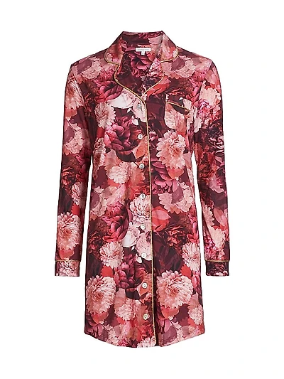 The Neena Floral Pajama Shirt