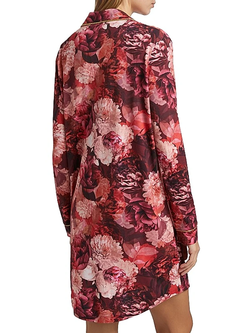 The Neena Floral Pajama Shirt