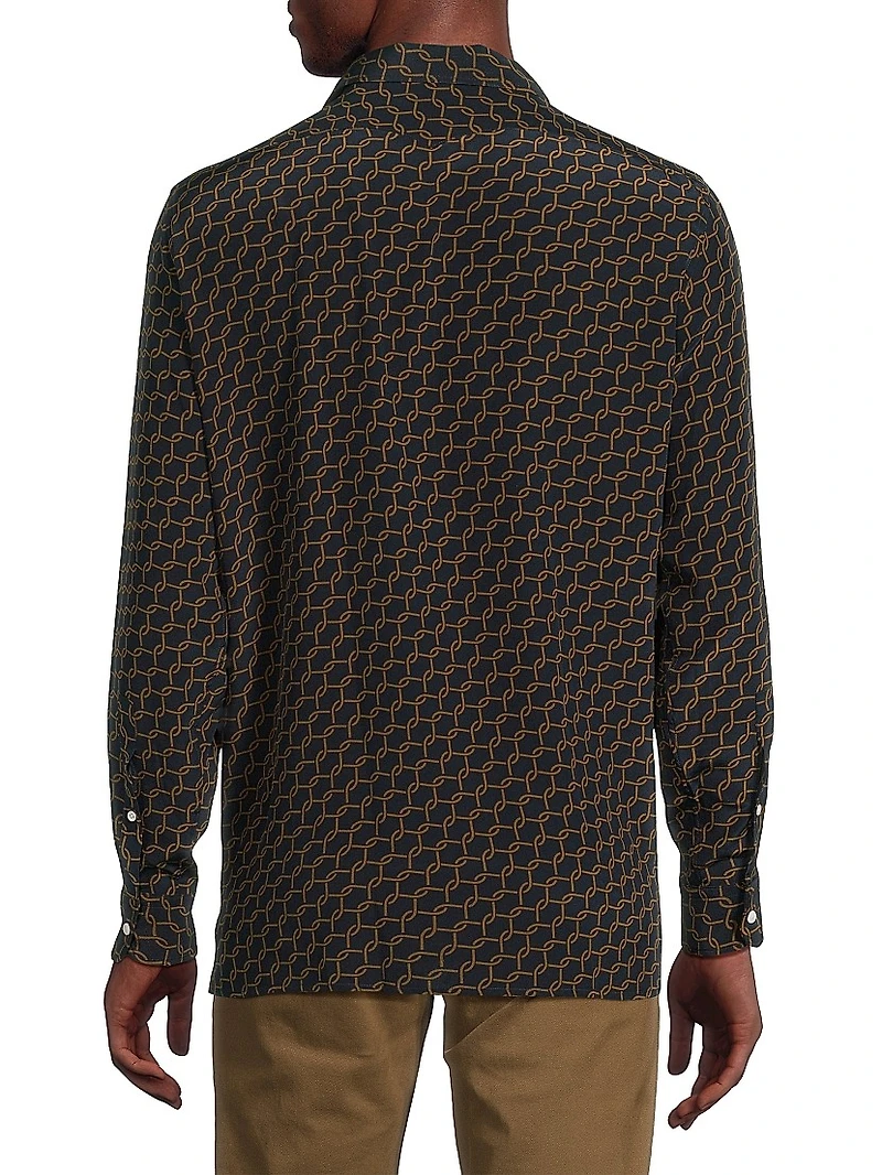 Chainlink Silk Shirt