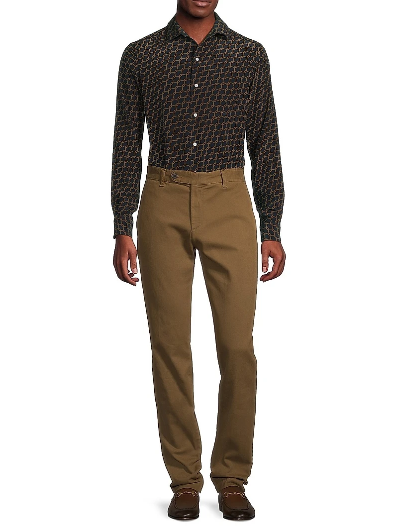 Chainlink Silk Shirt