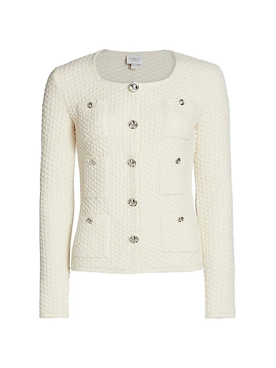 Textured Knit Cardigan