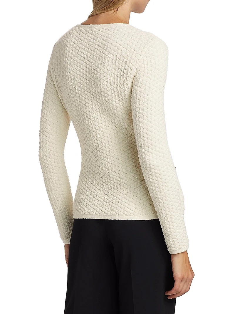 Textured Knit Cardigan