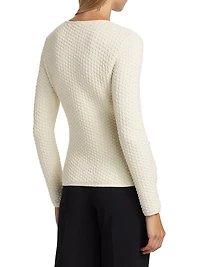 Textured Knit Cardigan