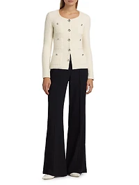 Textured Knit Cardigan