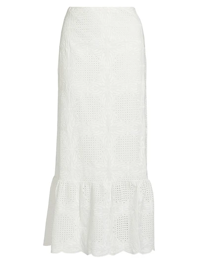 Voile Ankle-Length Skirt