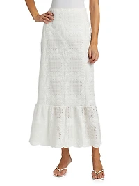 Voile Ankle-Length Skirt
