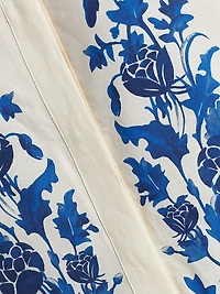 Floral Cotton-Poplin Blouse