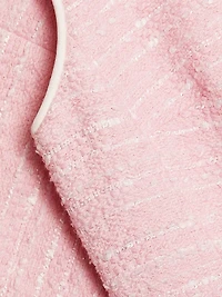 Bouclé Shift Minidress