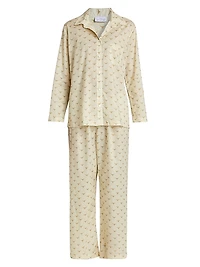 Long Horn Cotton Pajamas