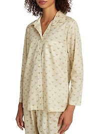 Long Horn Cotton Pajamas