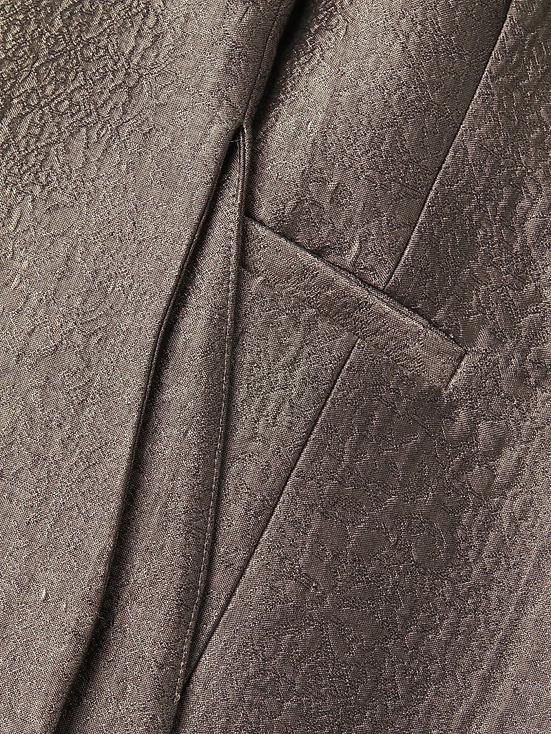 Metallic Jacquard Blazer