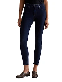 Farrah Mid-Rise Stretch Skinny Jeans