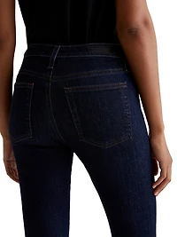 Farrah Mid-Rise Stretch Skinny Jeans