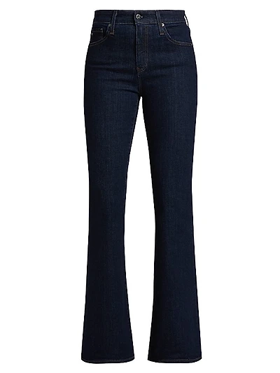 Farrah High-Rise Stretch Flared Jeans