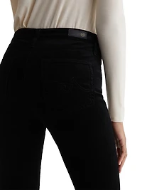 Farrah Velvet High-Rise Flared Jeans