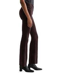 Farrah Velvet High-Rise Flare Jeans
