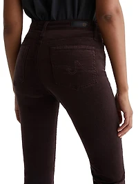 Farrah Velvet High-Rise Flare Jeans