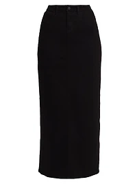 Miriam Denim Maxi-Skirt