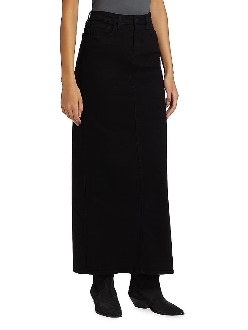 Miriam Denim Maxi-Skirt