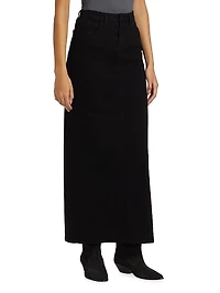 Miriam Denim Maxi-Skirt