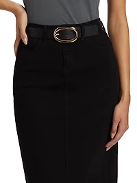 Miriam Denim Maxi-Skirt