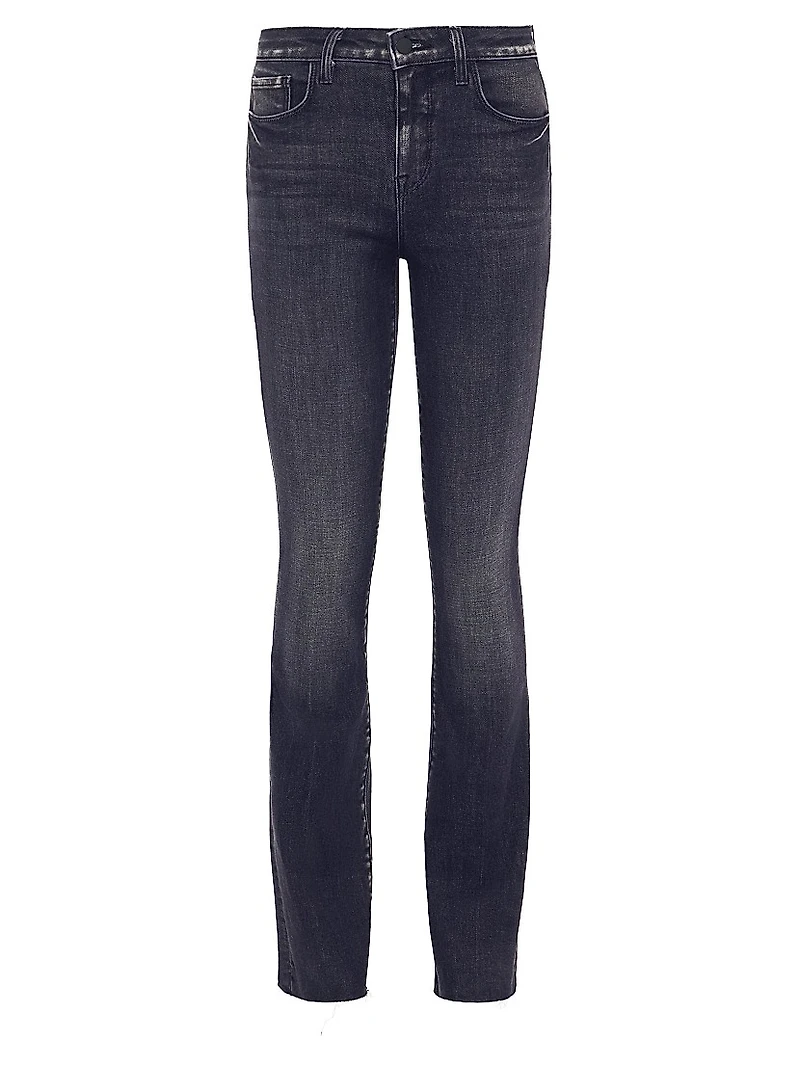 Ruth High-Rise Straight-Leg Jeans