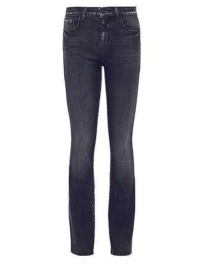 Ruth High-Rise Straight-Leg Jeans