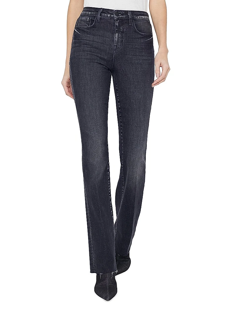 Ruth High-Rise Straight-Leg Jeans