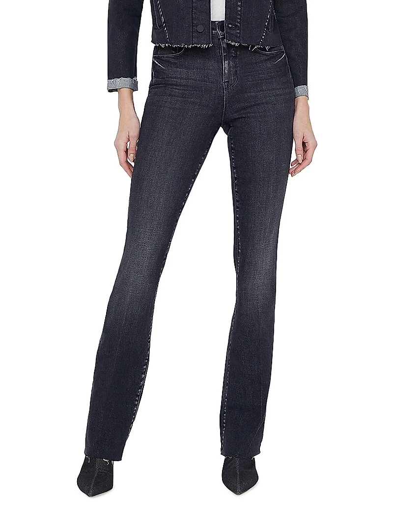 Ruth High-Rise Straight-Leg Jeans