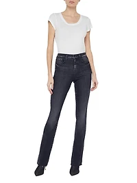 Ruth High-Rise Straight-Leg Jeans