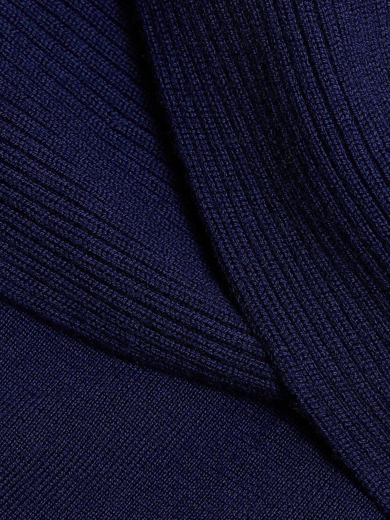 Rowan Wool Off-The-Shoulder Sweaterdress