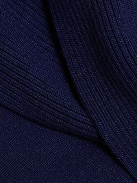 Rowan Wool Off-The-Shoulder Sweaterdress