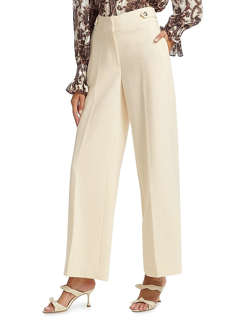 Angelica Wide-Leg Trousers