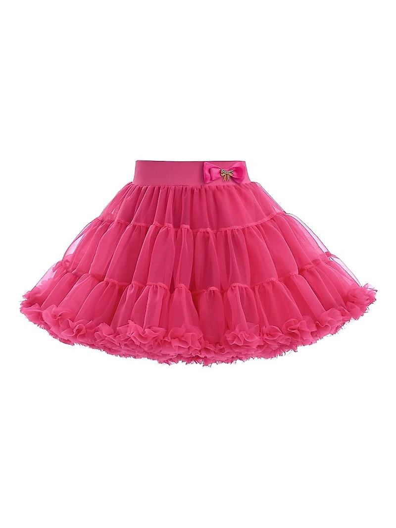 Little Girl's & Flora Flowers Skirt Outfit