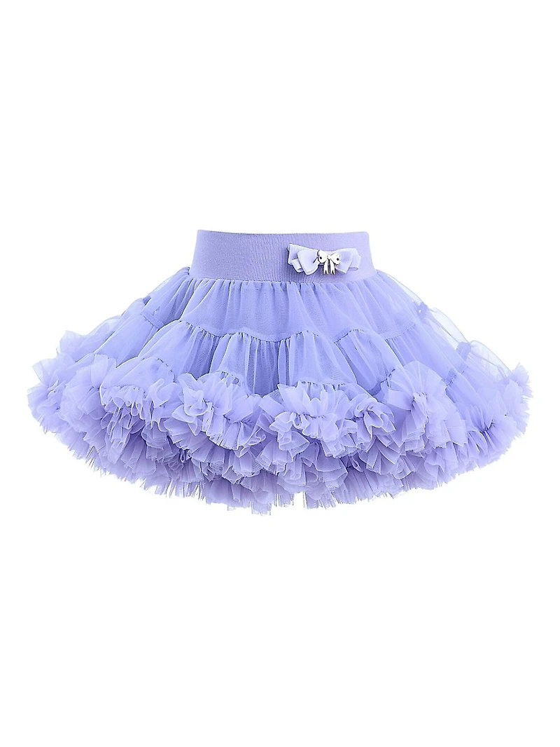 Little Girl's & Briona Heart Skirt Outfit