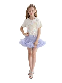 Little Girl's & Briona Heart Skirt Outfit