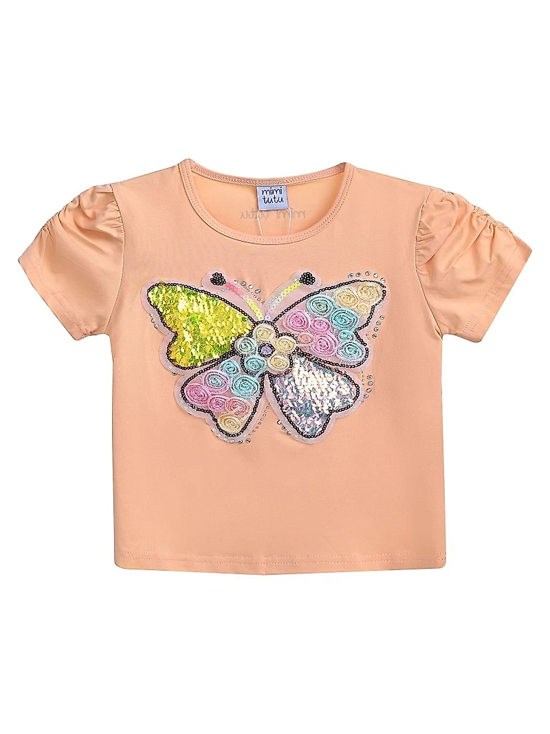 Baby Girl's, Little Girl's & Girl's Selena Butterfly Skirt Outfit