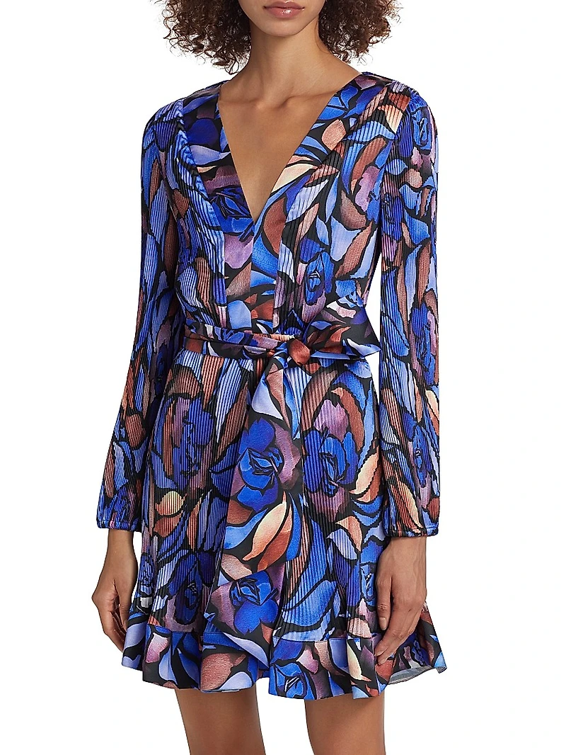 Liv Dream Rose Pleated Dress