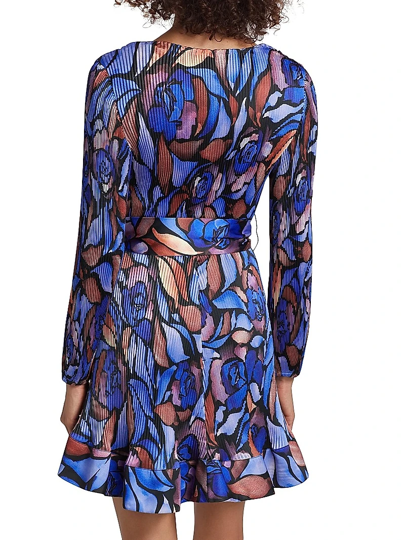 Liv Dream Rose Pleated Dress