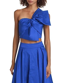 Laney Bow Cropped Top