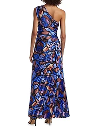 Estelle Satin Dress